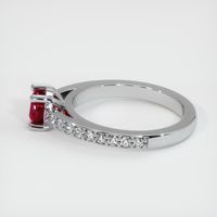 Ruby Ring 1.03 Ct. 14K White Gold Preview