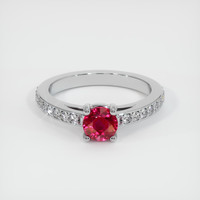 Ruby Ring 1.03 Ct. 18K White Gold Preview