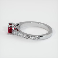 Ruby Ring 1.03 Ct. 18K White Gold Preview