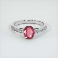 Ruby Ring 1.22 Ct. 18K White Gold Preview