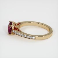 1.56 Ct. Ruby Ring, 14K Yellow Gold 4