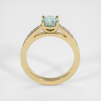 0.94 Ct. Sapphire Ring, 14K Yellow Gold 3