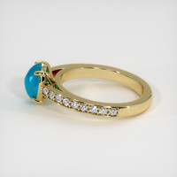 1.14 Ct. Gemstone Ring, 18K Yellow Gold 4