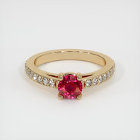 Ruby Ring 1.03 Ct. 18K Yellow Gold Preview