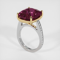 15.84 Ct. Gemstone Ring, 14K Yellow & White 2