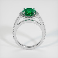 2.33 Ct. Emerald Ring, Platinum 950 3