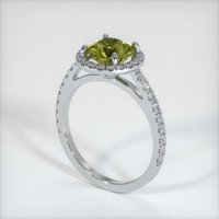 2.58 Ct. Sapphire Ring, Platinum 950 2
