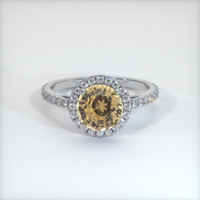 2.34 Ct. Sapphire Ring, Platinum 950 1