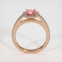 1.03 Ct. Sapphire Ring, 14K Rose Gold 3