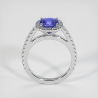 1.55 Ct. Color Change Sapphire Ring, 14K White Gold 3