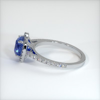1.92 Ct. Color Change Sapphire Ring, 14K White Gold 4