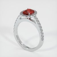 Ruby Ring 1.08 Ct., 14K White Gold Preview