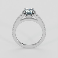1.27 Ct. Bi Color Sapphire Ring, 14K White Gold 3