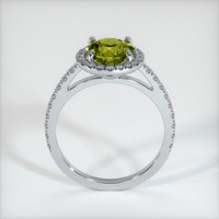 2.58 Ct. Sapphire Ring, 18K White Gold 3