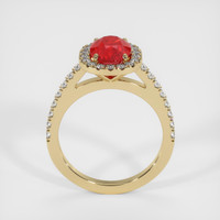 2.14 Ct. Ruby Ring, 14K Yellow Gold 3