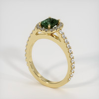 1.09 Ct. Sapphire Ring, 14K Yellow Gold 2
