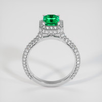 1.04 Ct. Emerald Ring, Platinum 950 3