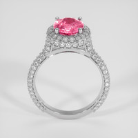 2.02 Ct. Padparadscha Sapphire Ring, Platinum 950 3