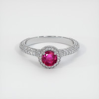 Ruby Ring 0.55 Ct., Platinum 950 Preview