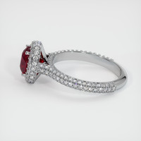 Pave Ruby Ring 1.28 Ct., Platinum 950 Preview
