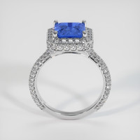 1.70 Ct. Blue Sapphire Ring, Platinum 950 3