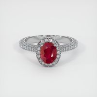 Ruby Ring 1.28 Ct., 14K White Gold Preview