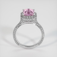 3.11 Ct. Pink Sapphire Ring, 14K White Gold 3