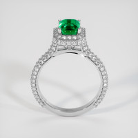 1.30 Ct. Emerald Ring, 18K White Gold 3