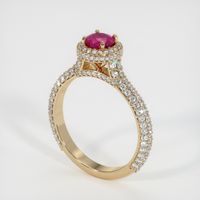 Ruby Ring 0.55 Ct., 14K Yellow Gold Preview