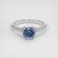 1.23 Ct. Gemstone Ring, Platinum 950 1