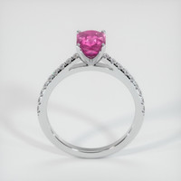 1.26 Ct. Pink Sapphire Ring, Platinum 950 3