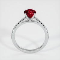 1.30 Ct. Ruby Ring, Platinum 950 3