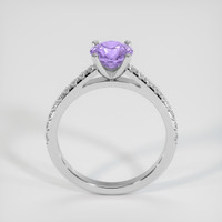 1.33 Ct. Purple Sapphire Ring, Platinum 950 3
