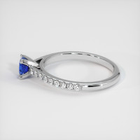 0.48 Ct. Sapphire Ring, Platinum 950 4
