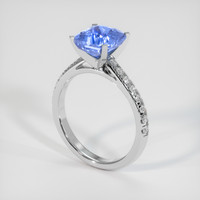 4.08 Ct. Sapphire Ring, Platinum 950 2