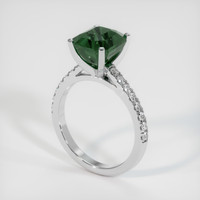 3.66 Ct. Sapphire Ring, Platinum 950 2