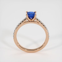 0.38 Ct. Sapphire Ring, 14K Rose Gold 3