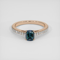 0.55 Ct. Gemstone Ring, 14K Rose Gold 1