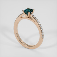 0.55 Ct. Gemstone Ring, 14K Rose Gold 2