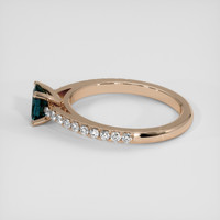 0.55 Ct. Gemstone Ring, 14K Rose Gold 4