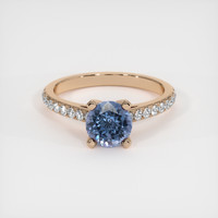 1.23 Ct. Gemstone Ring, 14K Rose Gold 1