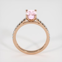 2.15 Ct. Sapphire Ring, 14K Rose Gold 3