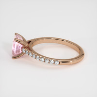2.15 Ct. Sapphire Ring, 14K Rose Gold 4