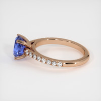 1.69 Ct. Sapphire Ring, 14K Rose Gold 4
