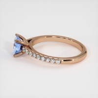 1.25 Ct. Sapphire Ring, 14K Rose Gold 4