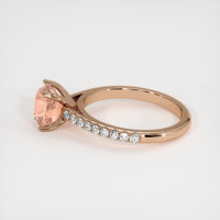 2.33 Ct. Sapphire Ring, 14K Rose Gold 4