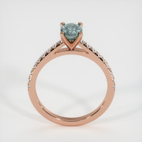 1.13 Ct. Sapphire Ring, 14K Rose Gold 3