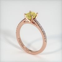 1.26 Ct. Sapphire Ring, 14K Rose Gold 2