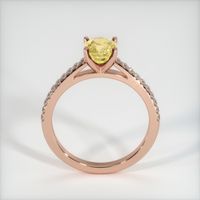 1.26 Ct. Sapphire Ring, 14K Rose Gold 3