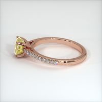 1.26 Ct. Sapphire Ring, 14K Rose Gold 4